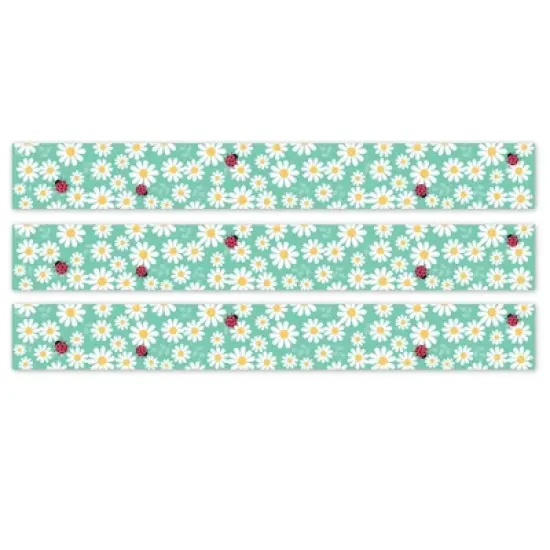 Creative Teaching Press&reg; Core Decor Daisy Bug EZ Border, Bulletin Board Border, 48 Feet Per Pack, 3 Packs image {3}