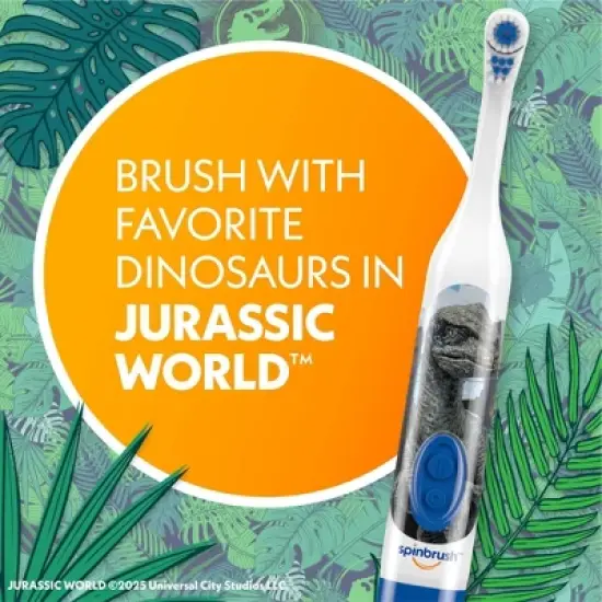 Spinbrush Kids Jurassic World Electric Toothbrush image {2}