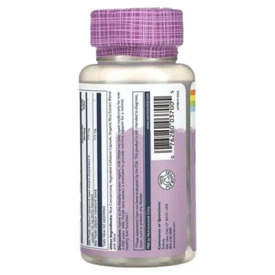 Solaray Vital Extracts, Milk Thistle, 60 VegCaps image {2}