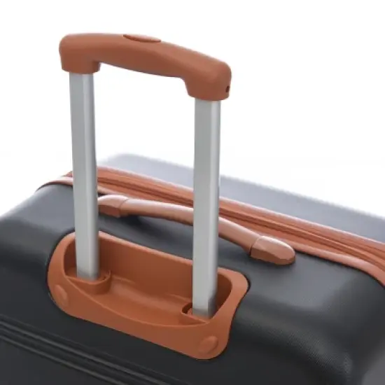 Lightweight ABS Luggage Set with TSA Lock 360&deg; Spinner Wheels and Travel Bag for Vacation 20" 28" - Cuddlewood image {4}