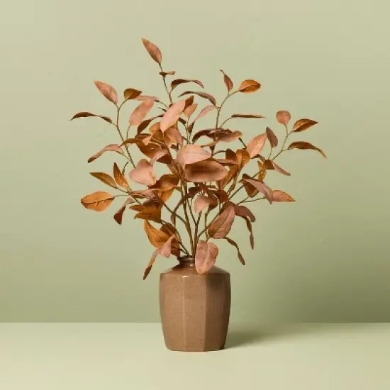 Rusted Eucalyptus Artificial Fall Arrangement - Hearth & Hand&trade; with Magnolia image {5}