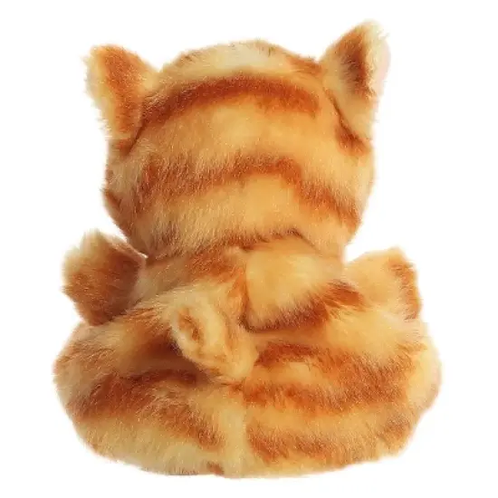 Aurora Palm Pals 5" Meow Kitty Orange Stuffed Animal image {3}