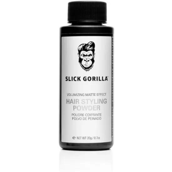 Slick Gorilla HAIR STYLING POWDER - Volumizing Matte Effect (0.7 oz) image {1}