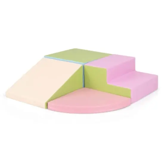 Costway Climb and Crawl Foam Block Play Set for Children Development Indoor Active Play image {10}
