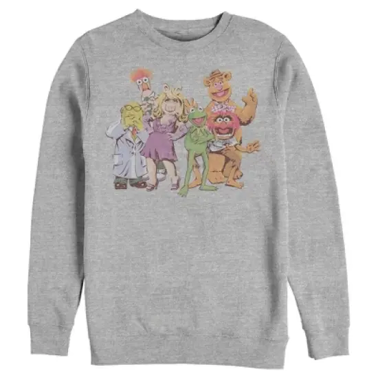 Men's The Muppets Group Shot Sweatshirt image {4}