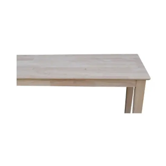 Shaker Table Unfinished - International Concepts image {4}