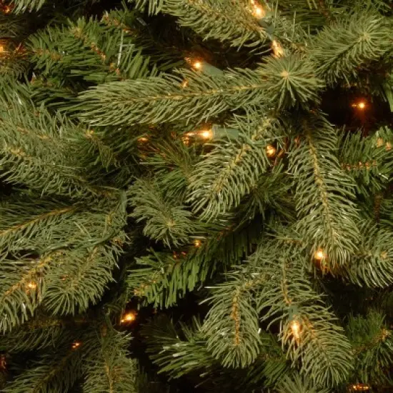 Prelit Feel Real Downswept Douglas Fir Artificial Christmas Tree Clear Lights - National Tree Company image {2}