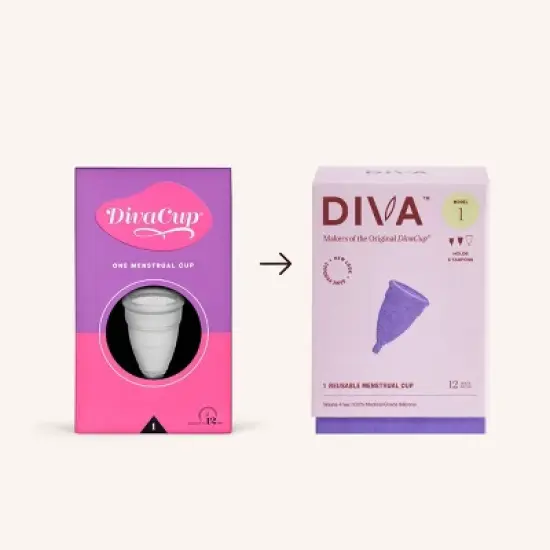 DivaCup Model 1 Reusable Menstrual Cup image {4}