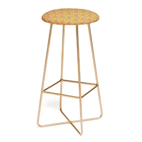 ThirtyOne Illustrations Spring in Retro Barstool - Deny Designs image {3}