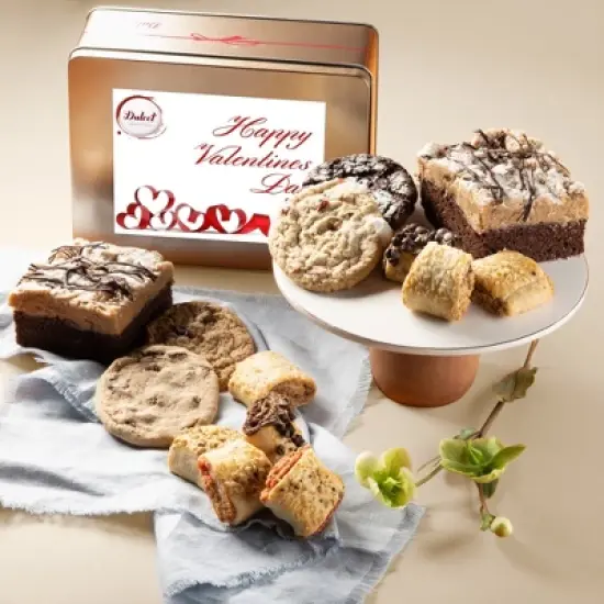 Thinking of You Gift Baskets, Cake and Cookies Gift Basket, Gourmet Gift Baskets For Friends, Relative, Father, Mens & Womens by Dulcet Gift Baskets image {21}