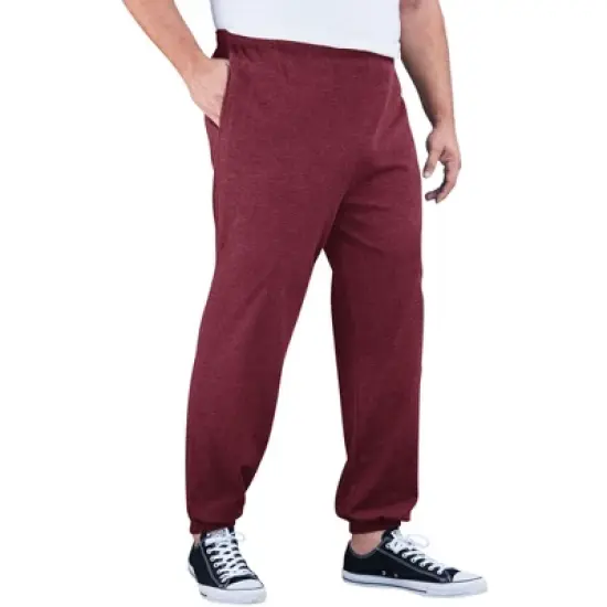 KingSize Men's Big & Tall Lightweight Elastic Cuff Sweatpants image {6}