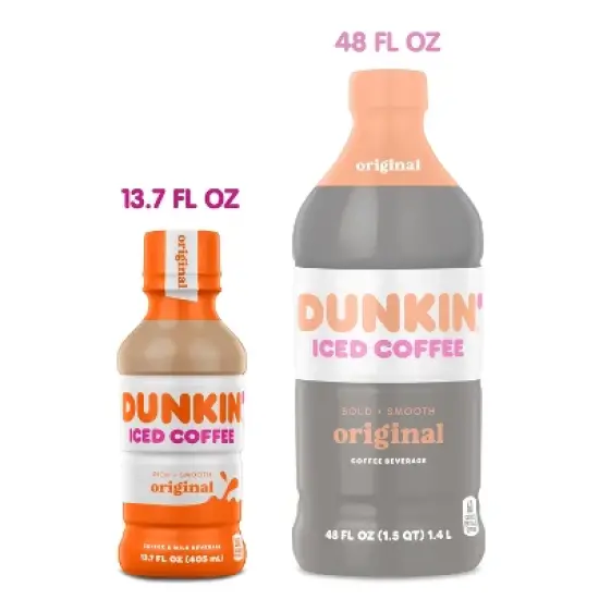 Dunkin Donuts French Vanilla - 13.7 fl oz Bottle image {3}