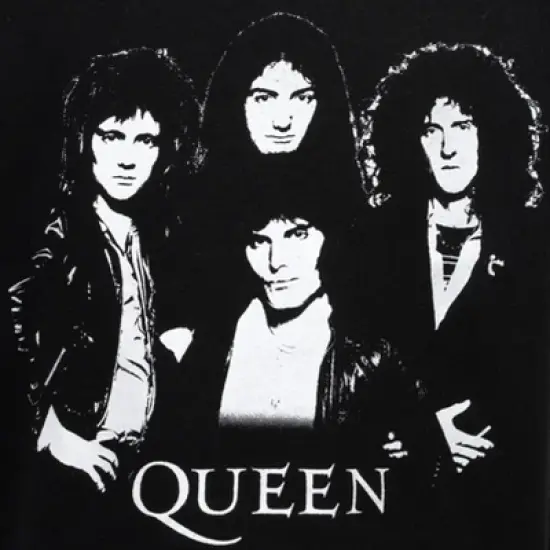 Queen 3 Pack Raglan Graphic T-Shirts Blue/White/Black image {7}