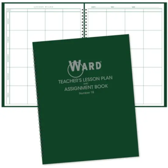 Ward Ward 8 Period Teacher Lesson Plan / Assignment Book (44 Weeks) image {5}