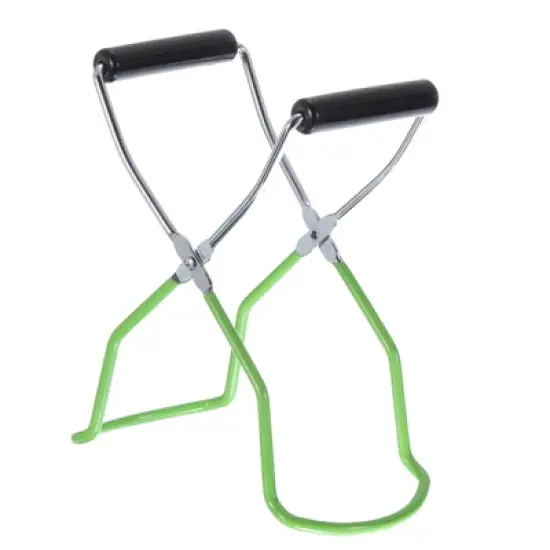 Unique Bargains Sturdy Canning Jar Lifter Tongs with Rubber Grips Handle image {5}