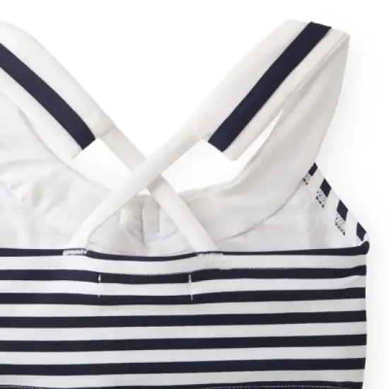 Hope & Henry Girls' Sailor Bikini Swim Set, Kids image {2}