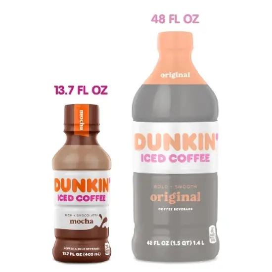 Dunkin Donuts Mocha - 13.7 fl oz Bottle image {3}