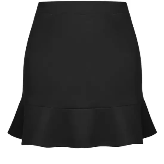 Women's Plus Size Sassy Knit Skirt - black | CITY CHIC image {5}