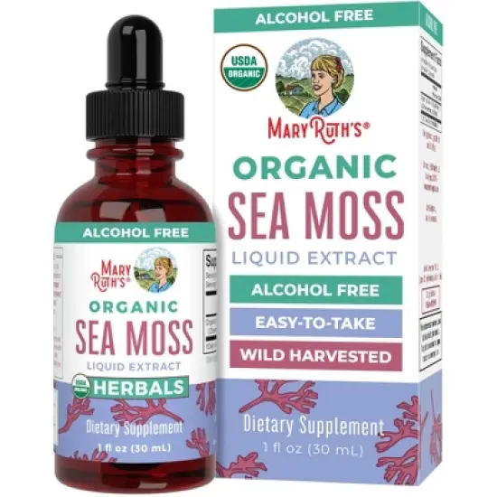 MaryRuth's Sea Moss Drops, Org, 1 oz image {9}