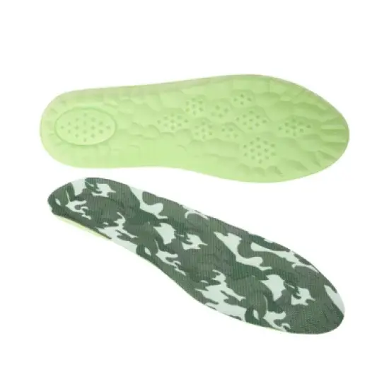 Unique Bargains Cloud Shoe Inserts Fit Shoe Camouflage Gray Green 1 Pair image {3}