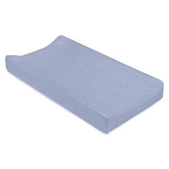 Babyletto Dewdrop Quilted Muslin Changing Pad Cover - GOTS Certified Organic Cotton image {1}