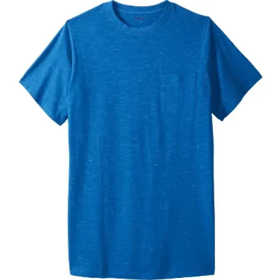 KingSize Men's Big & Tall Shrink-Less&trade; Lightweight Longer-Length Crewneck Pocket T-Shirt image {21}