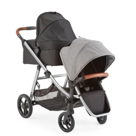 Contours Legacy Single to Double Convertible Stroller - Gray image {1}