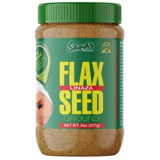 Sanar Naturals Ground Flaxseed - 8 oz image {3}