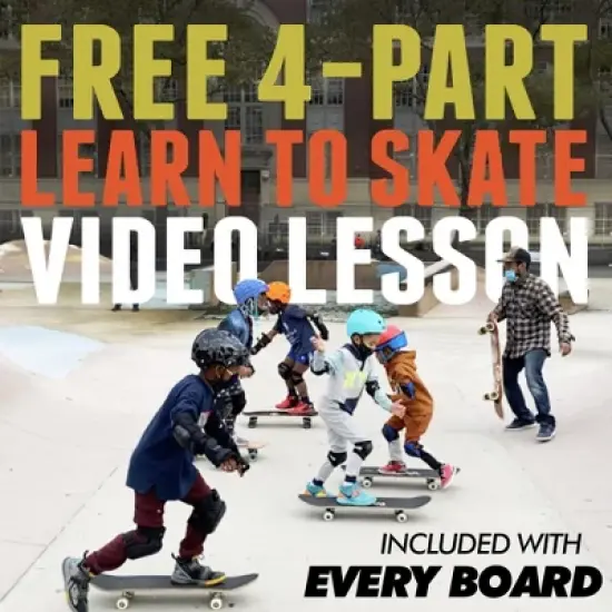 Magneto 44-inch Kicktail Cruiser Longboard Skateboard - Bamboo & Canadian Maple Deck - Commuting, Cruising, Carving (Palm Flats) image {6}