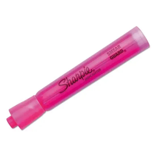 Sharpie Accent Tank Style Highlighter Chisel Tip Pink Dozen 25009 image {2}