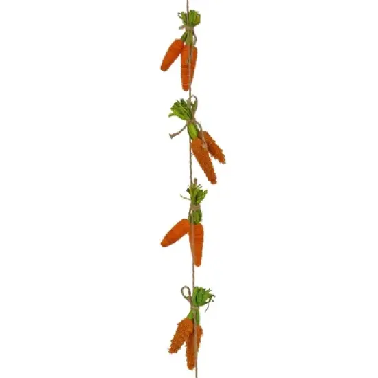 64" String of Carrots Garland image {3}