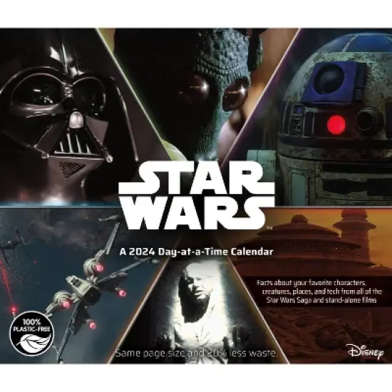 Trends International Inc. 2024 Daily Desk Calendar 4.25"x5" Star Wars: Saga image {6}