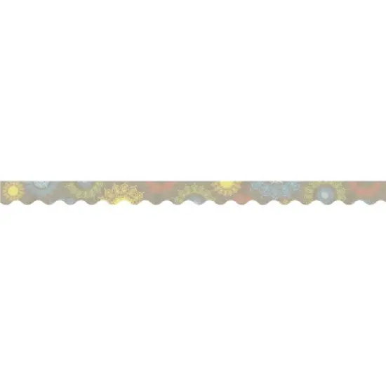 2pk Mindfulness Sunset Double-Sided Scalloped Classroom Borders - Barker Creek image {2}