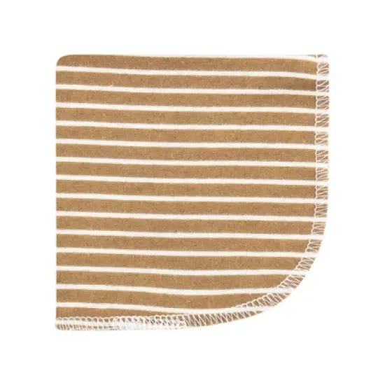 Hudson Baby Infant Boy Flannel Cotton Washcloths, Brave Lion 10 Pack, One Size image {4}