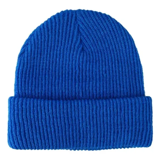 Kirby Snack Time Royal Blue Cuffed Plain Skull Acrylic  Knitted Beanie Hat image {2}
