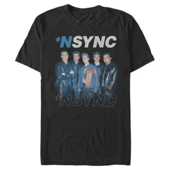 Men's NSYNC Band Pose T-Shirt image {3}
