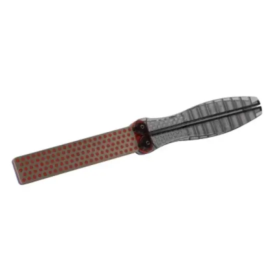 DMT Double Sided Diafold Sharpener: Manual Sharpening, Diamond Abrasives, Protective Cover, Folds for Storage, Multicolored image {15}