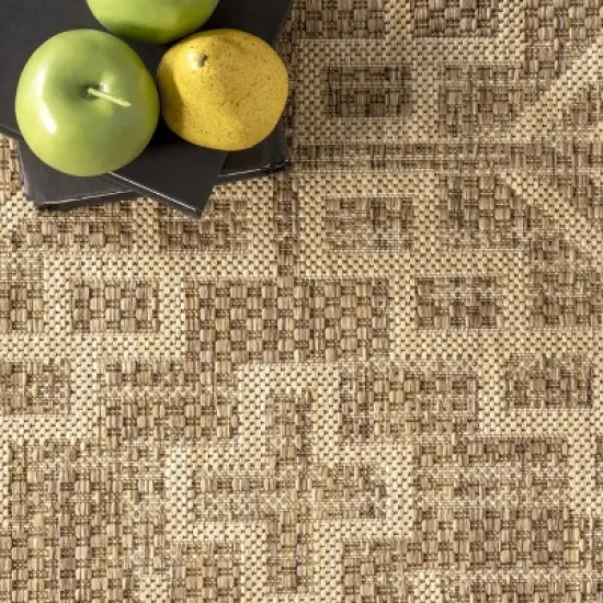 nuLOOM Cari Moroccan Global Indoor and Outdoor Area Rug image {5}
