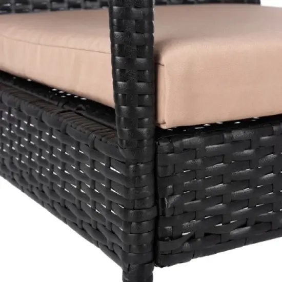 Moore 3 Piece Lounge Set - Indoor/Outdoor - PAT9009 - Safavieh image {3}