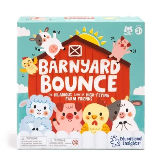 Educational Insights Barnyard Bounce Board Game image {2}