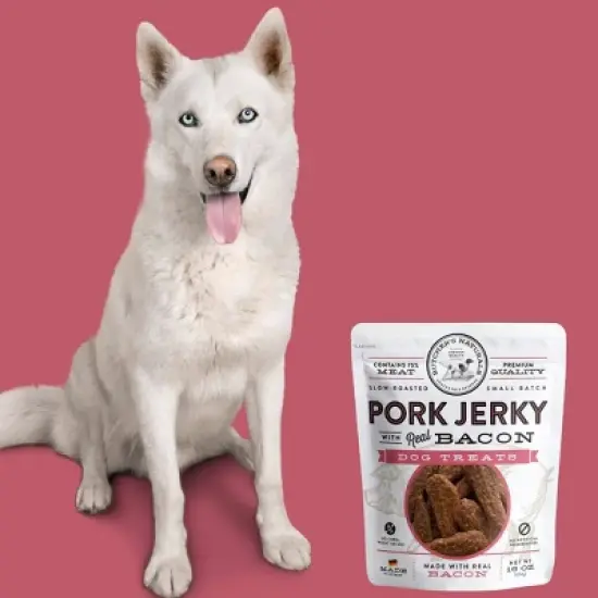 Butcher's Naturals Pork and Bacon Jerky Dog Treats - 16oz image {2}