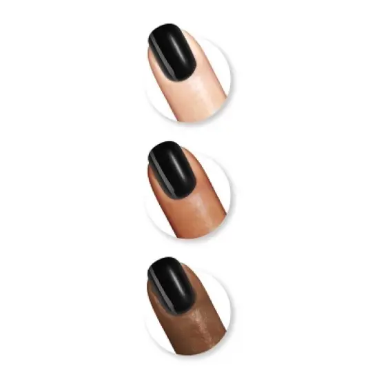 Sally Hansen Miracle Gel Nail Color Trio Pack - Onyx-pected Shiny Top Coat & Matte Top Coat - 1.5 fl oz image {2}