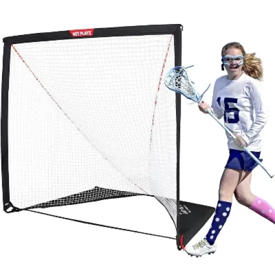 Net Playz 6' x 6' Lacrosse Goal Sports Net image {1}