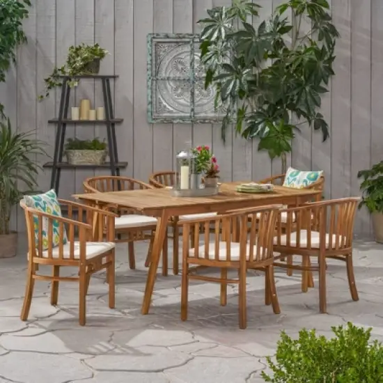 Syemin Outdoor Patio Seating Sets, Unique Design, Ideal for Conversations, Perfect for Gardens and Living Spaces, Beige, 23.75"*24.5"*31.5" image {5}