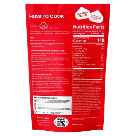 MiLa Frozen Soup Dumplings - Pho Beef - 8.8oz/10ct image {1}