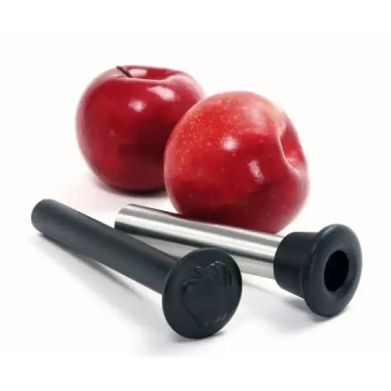 Norpro Stainless Steel Deluxe Apple Corer with Core Ejector Plunger image {1}