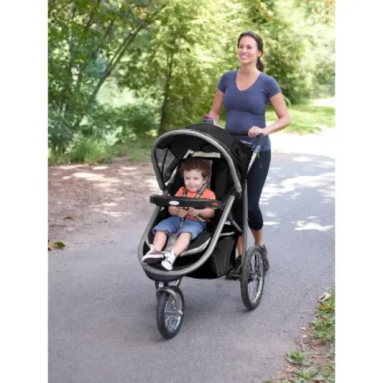Graco Fast Action Fold Jogger Click Connect Travel System - Gotham image {3}
