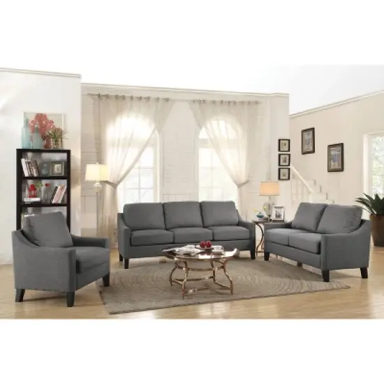 Zapata Sofas Gray - Acme Furniture image {1}