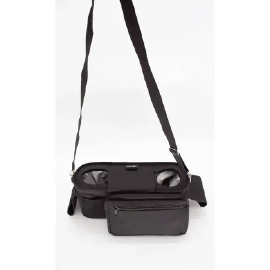 Hoovy Stroller Organizer with Storage, Insulated Cupholders & Detachable Bag image {1}