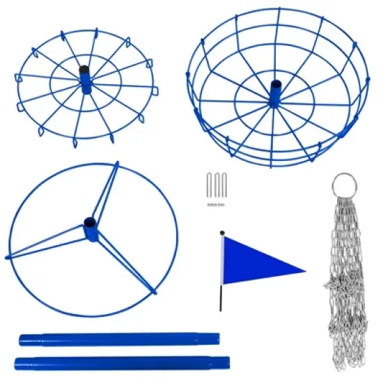 Yaheetech 12-Chain Disc Golf Basket Portable Metal Flying Disc Golf Practice Basket image {5}